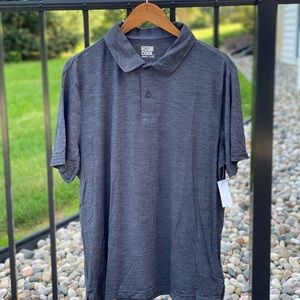 32 Degrees XL Gray Lightweight Athletic Polo